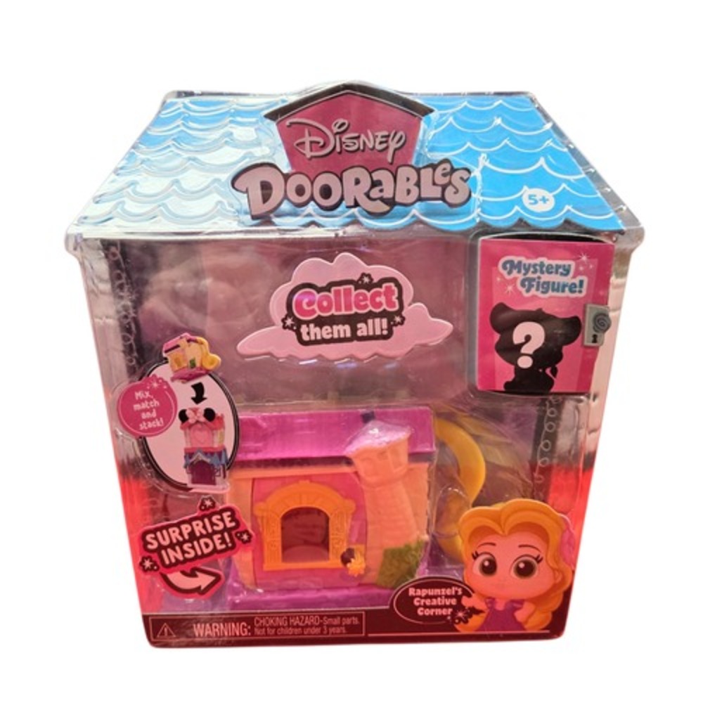 Just Play Disney Doorables Rapunzels Creative Corner Mini Collectible Playset